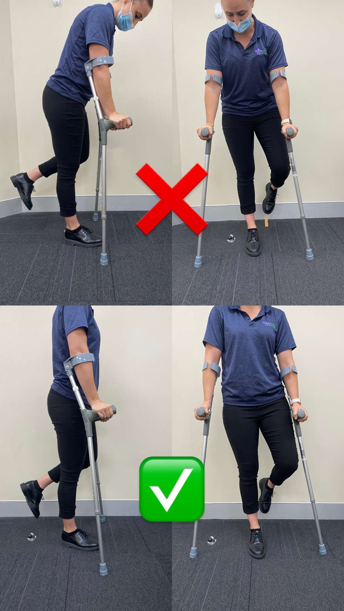 Crutches FAQ • Peak Physio